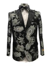 Paisley Suit - Paisley Jacket - Paisley Blazer