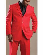  Mens Suit Cheap Priced Designer Fashion Dress Casual Blazer On Sale Red