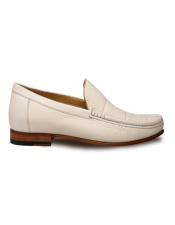 Variety of Styles, Colors And Sizes Cream Loafer For Men