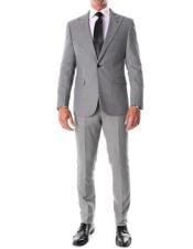  Tweed 3 Piece Suit - Tweed Wedding Suit Gray Houndstooth ~ Herringbone