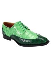 shoes for men green
