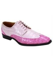 pink dress shoes men