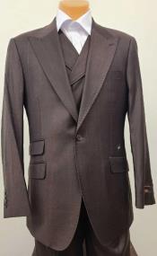  Mens Suit - Classic Fit Suit - Pleated Pants - Suit With