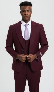  Tall Suits - Burgundy