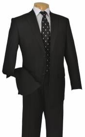 Big and Tall Suits - Black Suit For Big Men - Large Men Sizes