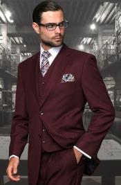  Tall Suits - Burgundy