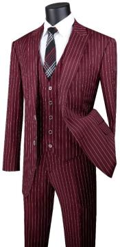  Tall Suits - Burgundy