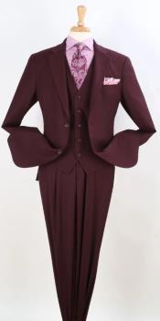  Tall Suits - Burgundy