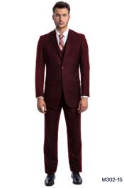  Tall Suits - Burgundy