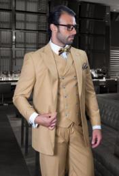  Big and Tall Suit - Suit For Big Man - Camel Color