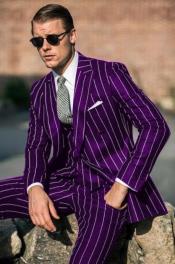  Pinstripe Suit - Gangster