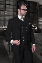  Big and Tall Suit - Suit For Big Man - Black Color