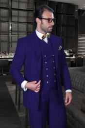  Big and Tall Suit - Suit For Big Man - Navy Blue