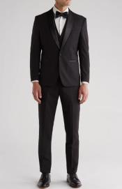  Tuxedo Vested Suit -